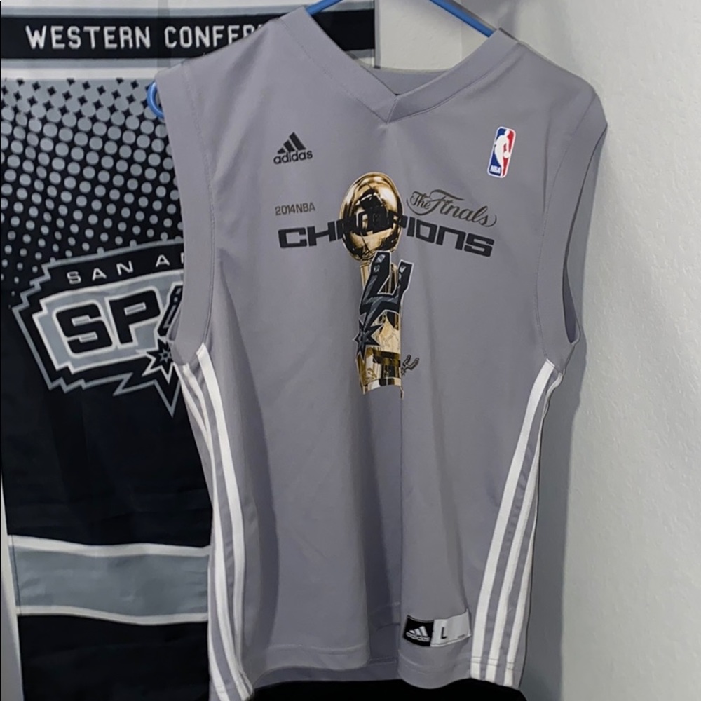 2014 NBA FINALS SPURS JERSEY!